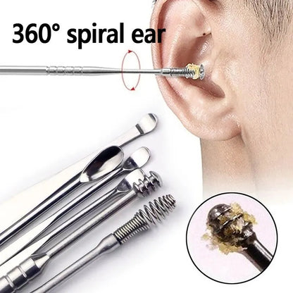 6Pcs/Set Ear Wax Remover Ear Cleaner