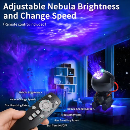 Spaceman Galaxy Night Light Projector